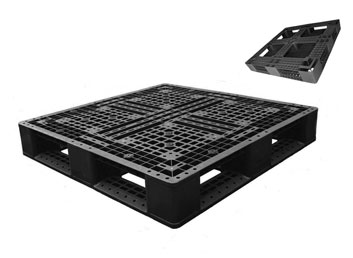 單面田字網格塑料托盤_青島單面田字網格塑料托盤_山東單面田字網格塑料托盤生產廠家